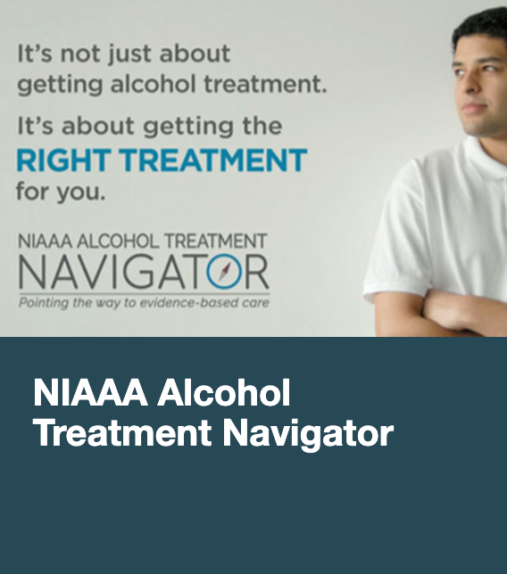 NIAAA Alcohol Treatment Navigator cover