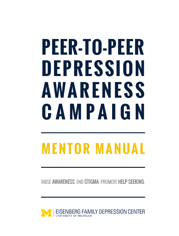 Peer-to-Peer Depression Awareness Campaign cover